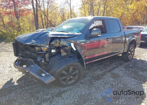 2016 Ford F-150 Lariat z USA, uszkodzony, nr VIN 1FTEW1EF6GFC56142